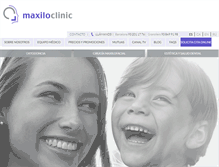 Tablet Screenshot of maxiloclinic.com